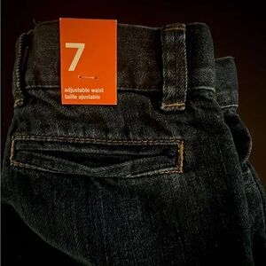 Joe Fresh Kids Adjustable Waist Jeans - Black